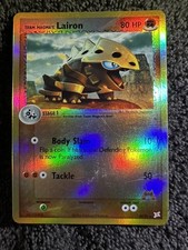 2004 Pokemon LAIRON Ex Team Magma vs Aqua REVERSE HOLO Foil Rare Card 20/95 MP