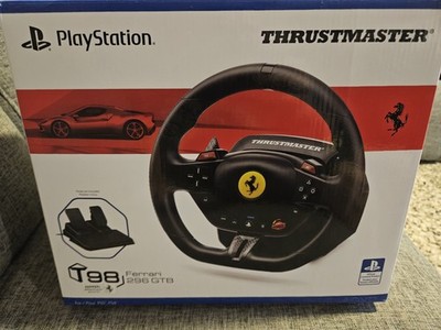 Thrustmaster T98 Ferrari 296 GTB Racing Wheel with Pedals for PS4 and PS5