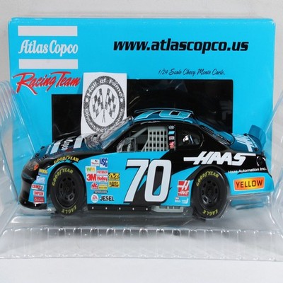 JOHNNY SAUTER 2007 RC2 PROMO #70 ATLAS COPCO HAAS CHEVY MEGA XRARE!!