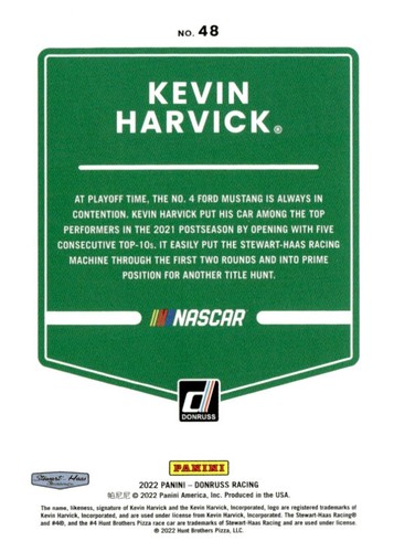 2022 Panini Donruss Racing base cards - PYC - Pick from list - Picture 75 of 313