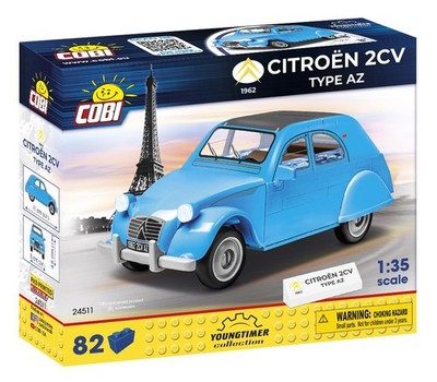 COBI  24510 - CITROEN 2CW TYPE AZ 1962 80KL Ente Vintage Oldtimer