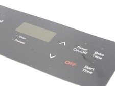 316419146 Frigidaire Black Overlay Clock OEM 316419146