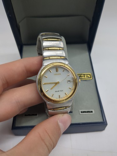 Untested Citizen Eco-Drive Solar-Tech Mens Watch GN-4W-S - Picture 6 of 6
