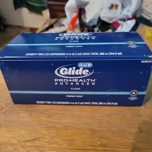Posten 72 Stück Glide Oral B Pro Health Advanced Fresh Mint Zahnseide 1 Box