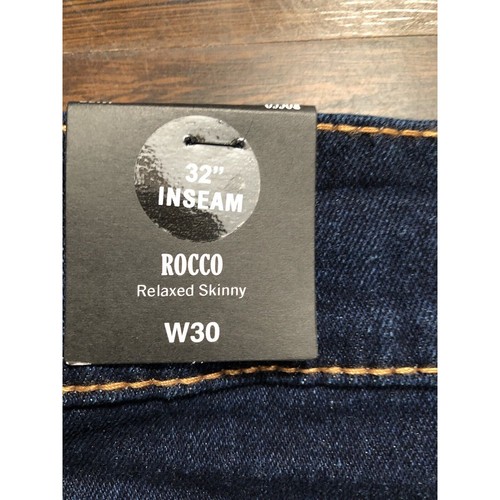 True Religion Men's Rocco Big T Flap Relaxed Skinny Jeans 108064 Size 30 $199 - Picture 10 of 14