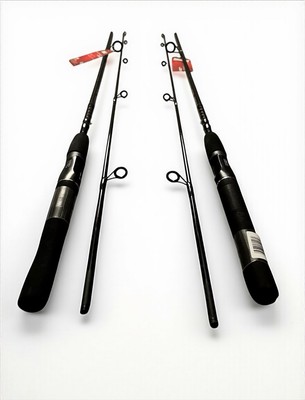 2 LOT Zebco Annihilator 7' 2pc Spinning Rod | eBay