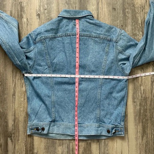 Vintage 80s Lee Denim Trucker Jacket Size Medium - Bild 7 von 8