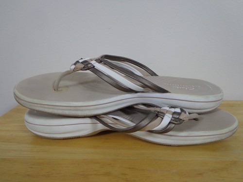 Sandalia Clarks Cloud Steppers Cojín Suave Slide Para Mujer Talla 8 - Imagen 7 de 20