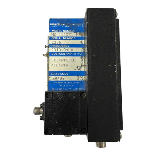MO-114XEL-141 Frequency Source, Phase Lock Oscillator 2310Mhz 150mW - Picture 2 of 3