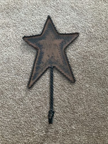 Metal Star Wall Hanging Hook, 9cm X 5cm, New