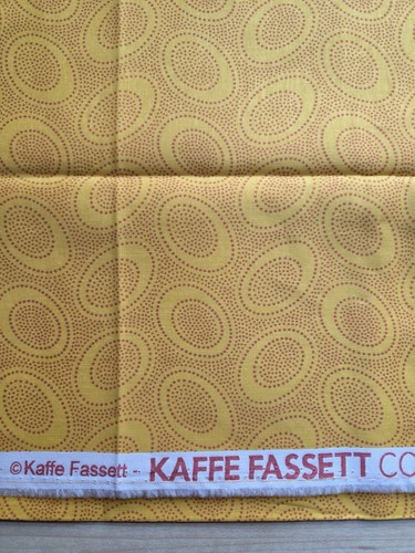 Kaffe Fassett Aboriginal Dot FreeSpirit Fabric Lot of 2 Gold 20x44 Brown 18x44 - Picture 3 of 8