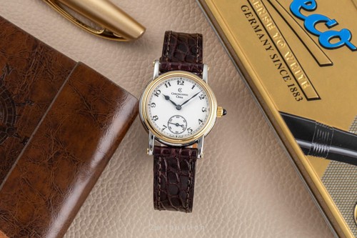 Chronoswiss Orea Lady Stahl / Gold Handaufzug Damenuhr Ref. CH7162 B&P 1997 - Bild 3 von 15
