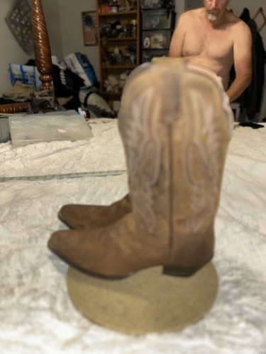 Dan Post Boots Handcrafted Cushion Comfort DP3325 Brown Bay Apache Men’s Sz 11M - Picture 5 of 19
