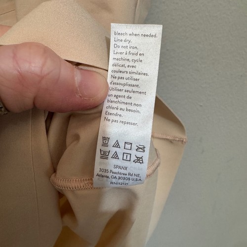 Spanx Nude Seamless Smoothing Tank/Camisole Size XL Shapewear Wardrobe Staple - Bild 8 von 10