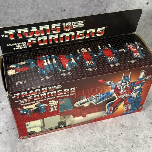 Vintage G1 Transformers Ultra Magnus - Complete w/ box and Insert Hasbro Autobot - Picture 1 of 22