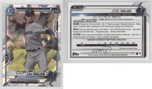 2021 Bowman Chrome Prospects Atomic Refractor Jose Salas #BCP-110