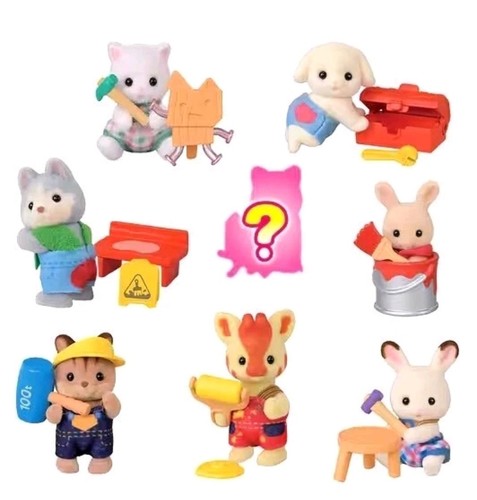 Sylvanian Families Baby Collection Baby Crafts Series Blind bag. 5 Packs Set - Picture 4 of 5
