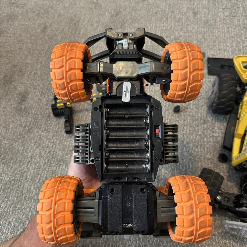 Lego Racer 2003 RC Car Lot of 2 Dirt Crusher Incomplete - Image 3 of 4