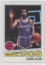 1977-78 Topps Gray Back Lucius Allen #87 0u2j