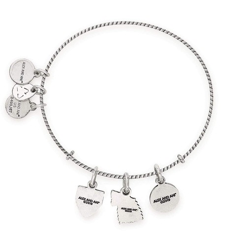 Alex and Ani GAME OF THRONES Arya Stark Bangle Bracelet Rafaelian Silver NWTBC - Picture 5 of 5