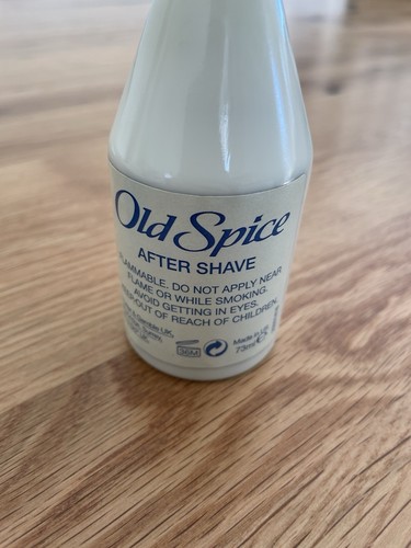 Vintage OLD SPICE Cologne Aftershave Original Glass Bottle 73 ml (2.5 OZ.) - Picture 2 of 6