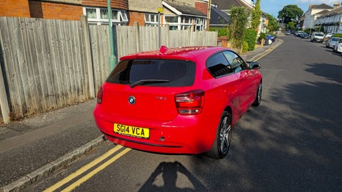 2014 BMW 1 series M sport 2.0 litre 116d · Hatchback (Red) - Picture 2 of 9