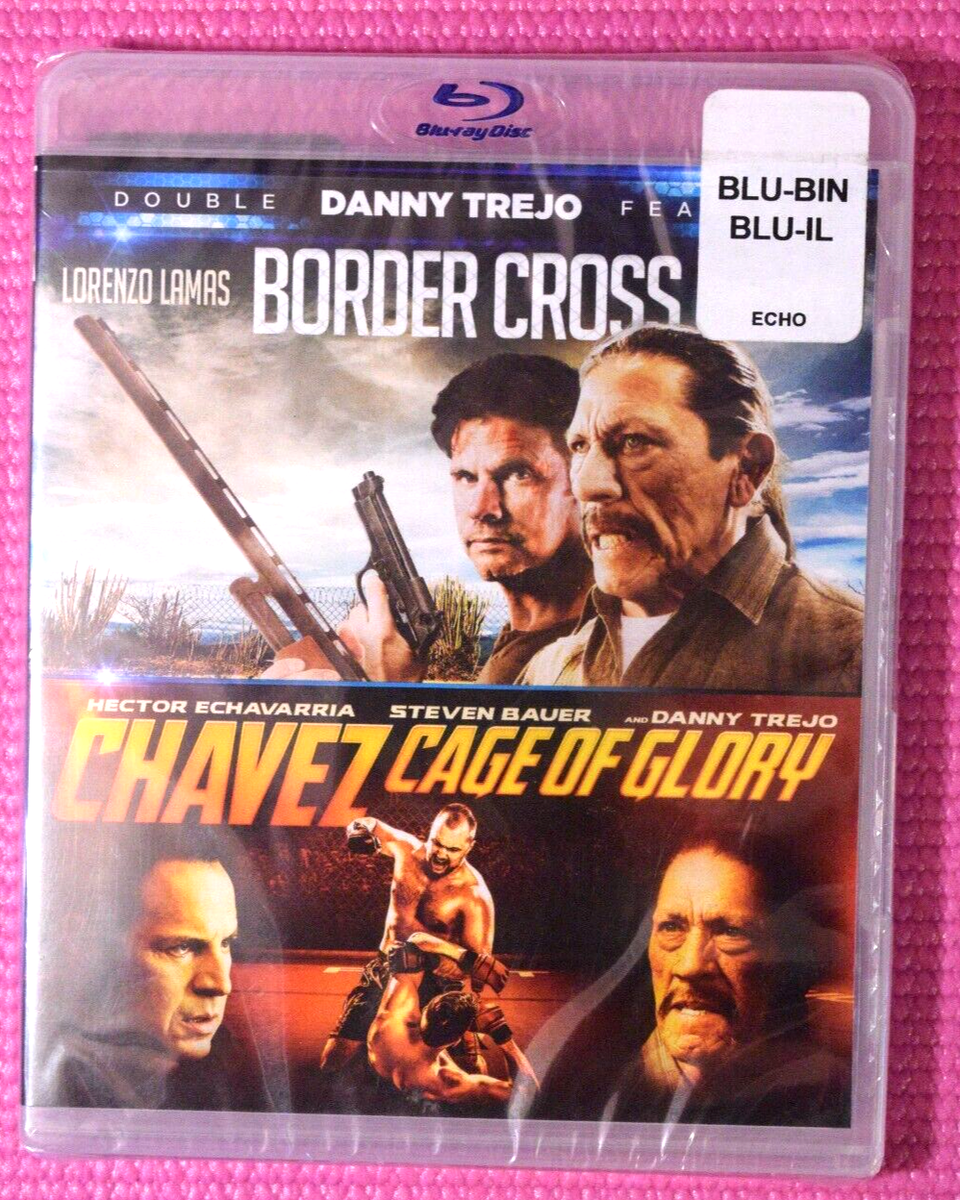 Danny Trejo Double Feature (Blu-ray) Border Cross - Cage Of
