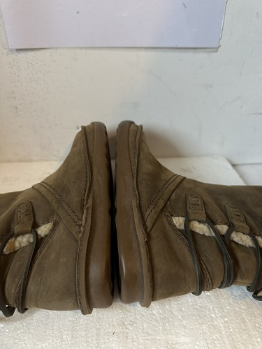 Clarks Winter gefütterte Leder Stiefel Größe UK 6 EU 39,5 - Bild 9 von 11