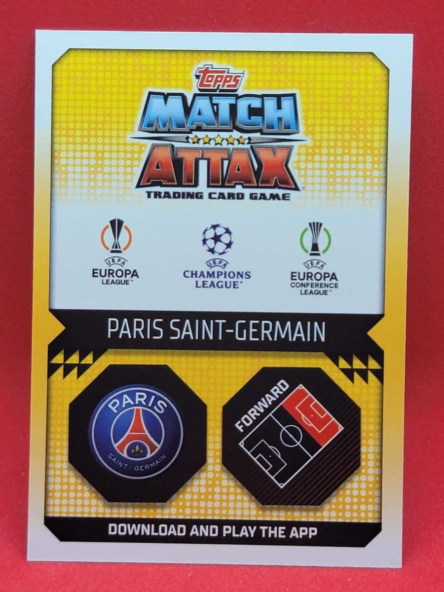 2022-23 Topps Match Attax Kylian Mbappe Styler Festive #CC7 2022-23 Topps Match Attax Kylian Mbappe Styler Festive #CC7