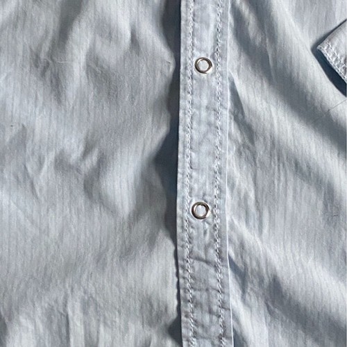 INC International Concepts Mens Button Front Casual Shirt-Blue-Size Large-GUC - Picture 6 of 7