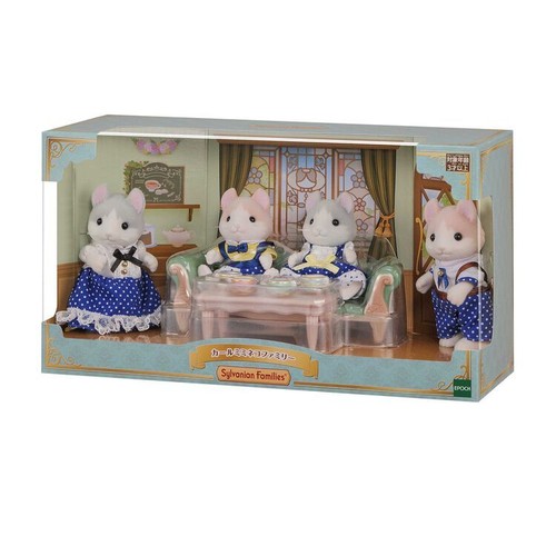 Sylvanian Families Par Orejas Rizadas Gato Bebé Dulces Set Oreja Rizada Gato Familia - Imagen 2 de 8