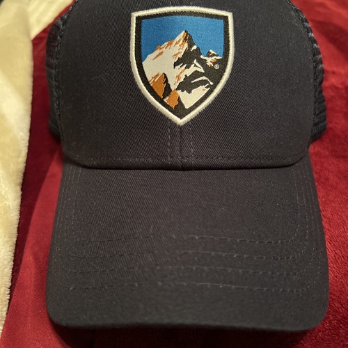 Kuhl Mütze Cap Herren Snapback blau Logo Trucker Wandern Outdoor Berg