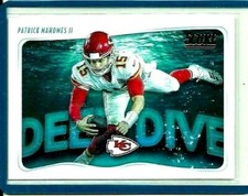 Kansas City Chiefs 2020 Panini NFL Score Deep Dive DD-PM Patrick Mahomes