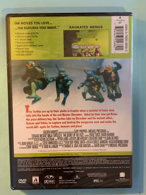 TEENAGE MUTANT NINJA TURTLES II The Secret of the OOZE (DVD) NIB