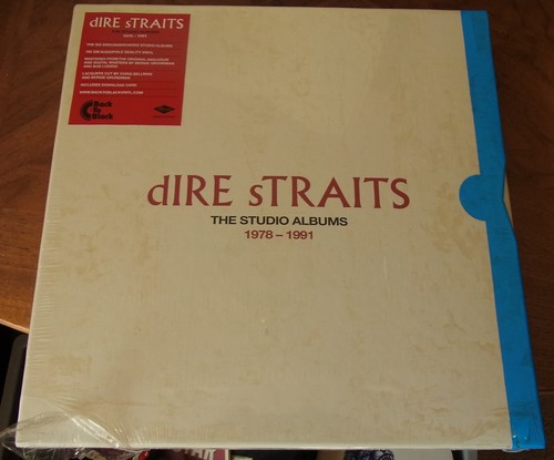 DIRE STRAITS "The Studio Albums 1978 - 1991" 8LP Vinyl Box versiegelt - Picture 1 of 3