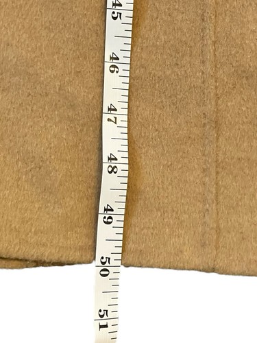 Torrid Maxi Cold Weather Coat Taupe Tan Camel Brown Size 5X (28) Woolen Button - Picture 12 of 15