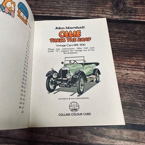 John Marshall Ollie Revs Up Paperback Book Bundle Lot  Small x 4 Cars Vintage - Picture 15 of 16