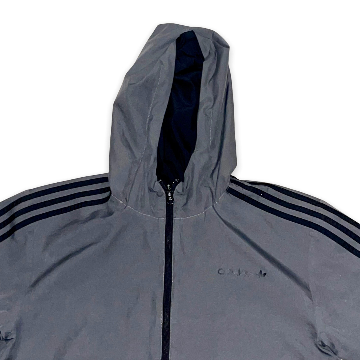 Hvem Gå forud Udvalg Rare Adidas Originals Men&#039;s Adidas Itasca Reversible Jacket Nylon  Black Gray M | eBay
