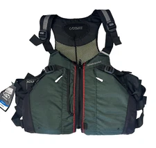 $135 Stohlquist Cadence PFD Life Jacket NWT Size L/XL or XXL Dark Green Men's