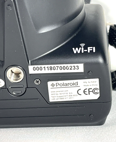 Polaroid iE 5036W 18MP Digital Camera With Vivitar Storage Bag Accessories - Picture 9 of 20