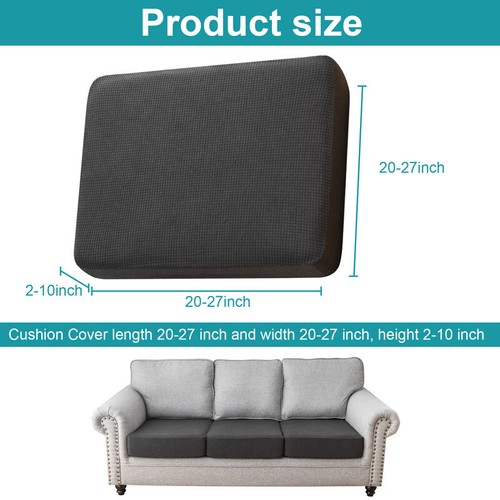 2/6PCS Patio Furniture Cushion Cover Set Replacement Covers Slipcover Outdoor - Picture 41 of 72