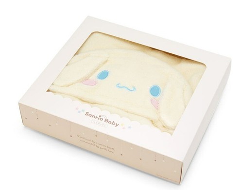 Cinnamoroll Sanrio baby Face-shaped bath poncho Japan Free Shopping - Picture 2 of 5