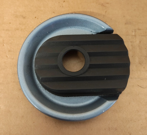 FUEL CAP COVER TRIM PETROL DIESEL - PEUGEOT 205 - TOPAZ BLUE - 3 DOOR MODELS