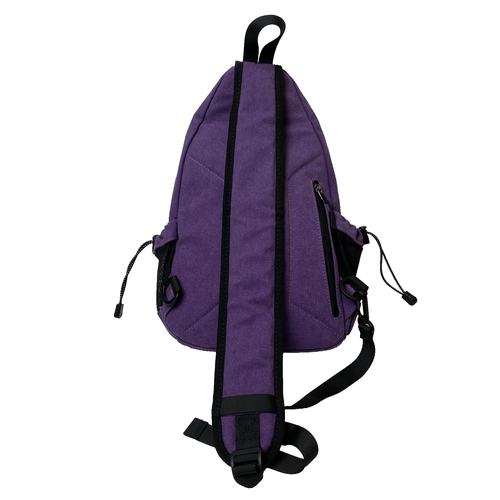 Mosiso Canvas Sling Bag Backpack Crossbody Shoulder Bag for Women /Men - Picture 2 of 11