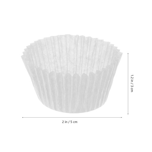 1000 Pcs Kuchenblech Tassenkucheneinlagen Muffinförmchen Aus Papier - Bild 8 von 12