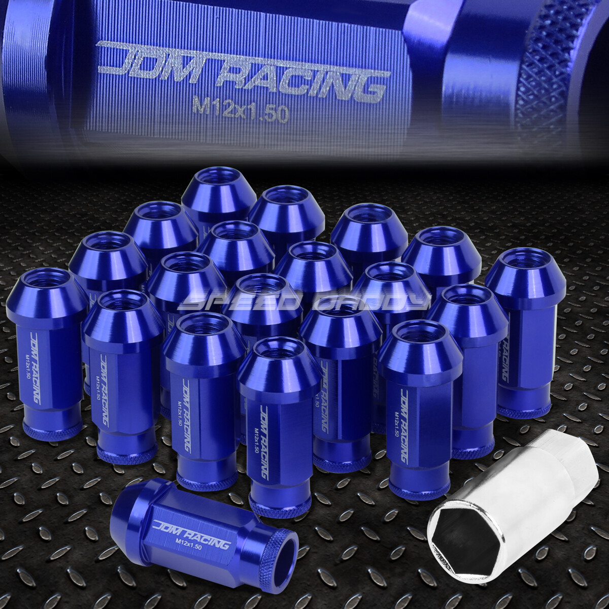 Anodized lug nuts discount
