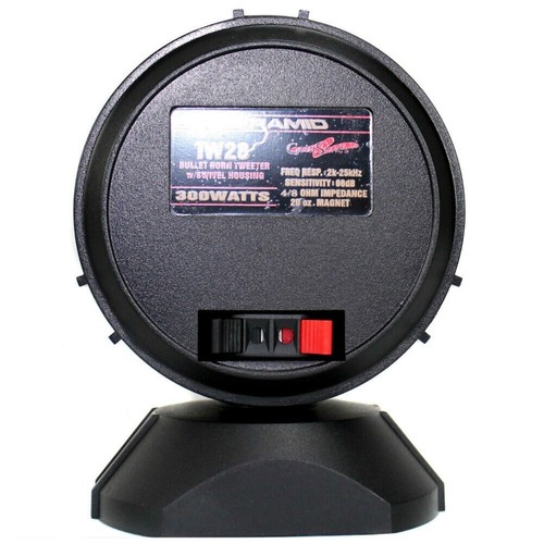 COPPIA 2 SUPER TWEETER PYRAMID TW28 TW 28 grigi 10 cm di diametro 150 watt rms - Foto 4 di 8