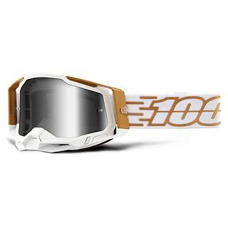 100% Racecraft2 Goggles Mayfield Mirror Silver Lens