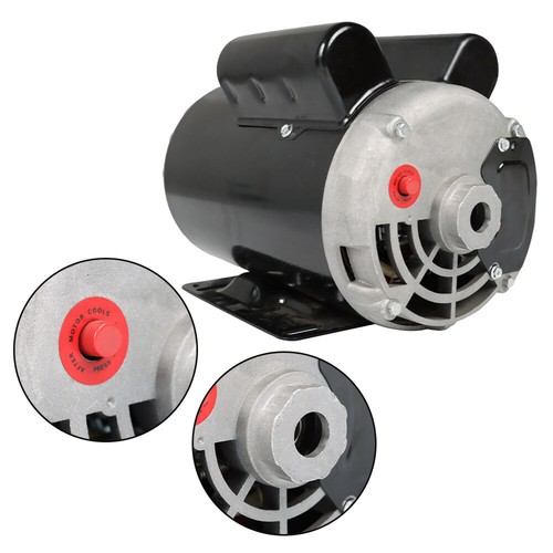 5HP Compressor Duty Electric Motor 1Phase 3450 RPM 56HZ Frame 7/8"Shaft 230V New - Picture 13 of 24