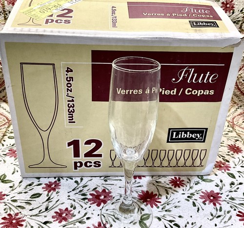 Libbey 4,5 oz. Flauta de vidrio - 12 piezas - Imagen 1 de 4